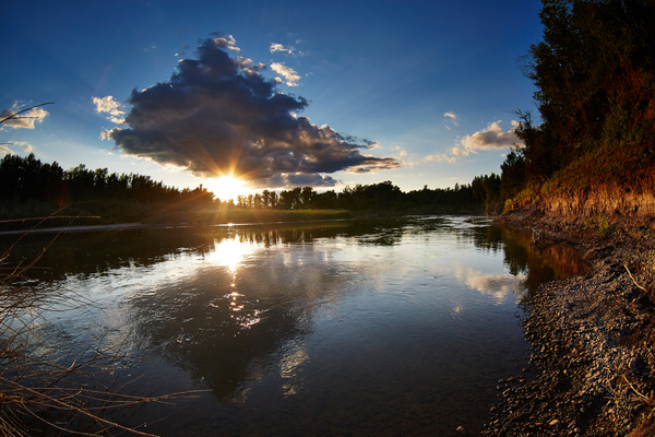 Оренбургская область, с. Илек, р. Урал