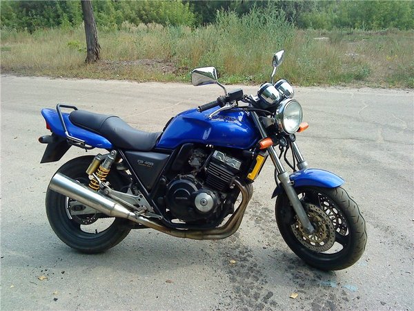 Cb400 спицованный