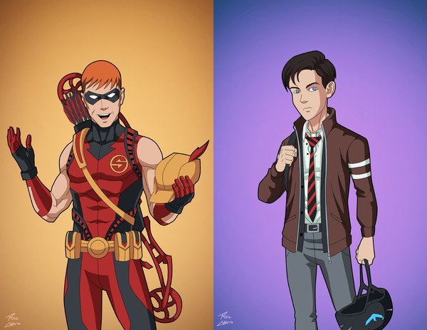 Phil Cho нарисовал ещё несколько потрясающих артов с персонажами комиксов! DC, Marvel, Комиксы, Супергерои, Арт, DC Comics, Люди Икс, Зеленый фонарь, Длиннопост