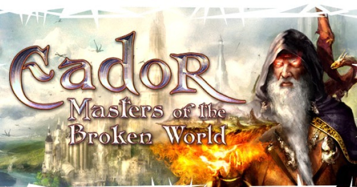 Master broke. Эадор игра. Эадор владыки миров. Эадор Master of the broken World. Эадор логотип.