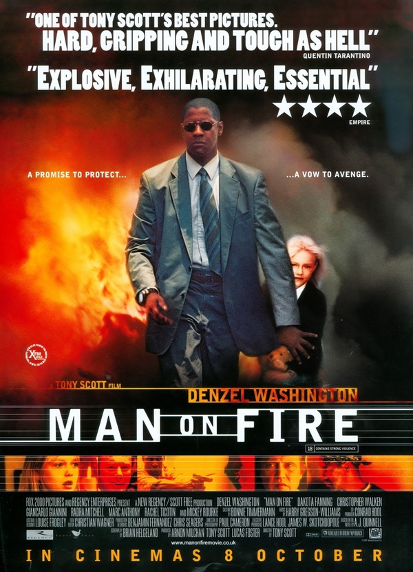 I advise you to watch the movie Anger (Man on fire), 2004 - NSFW, I advise you to look, Denzel Washington, Dakota Fanning