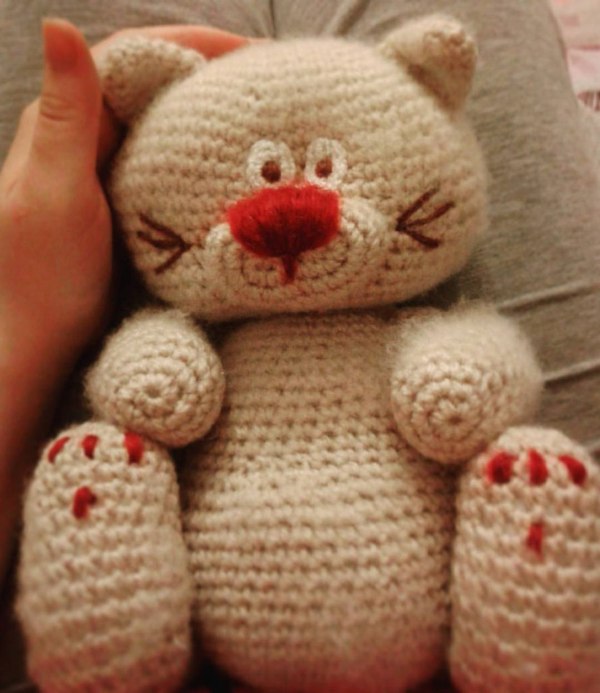 Котенок с малиновым носом