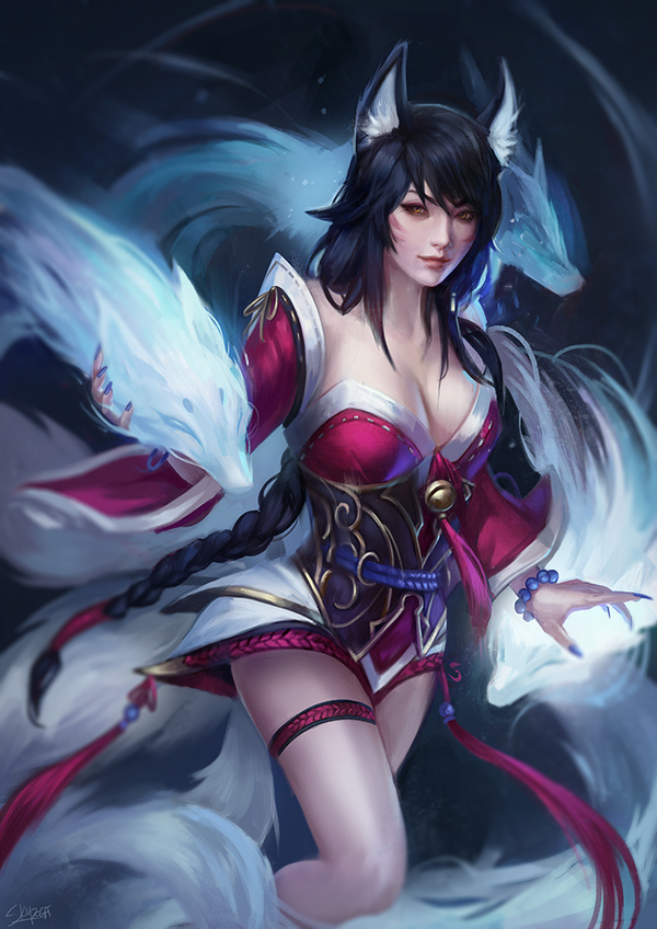 Ahri The Nine Tailed Fox