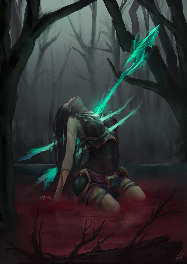   Cheesewoo, League of Legends, Kalista, 
