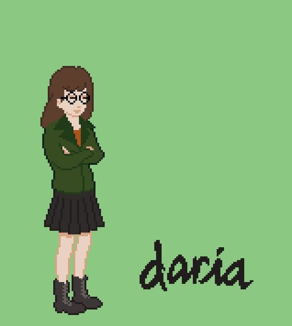 Daria , Daria, Pixel Art, , , 
