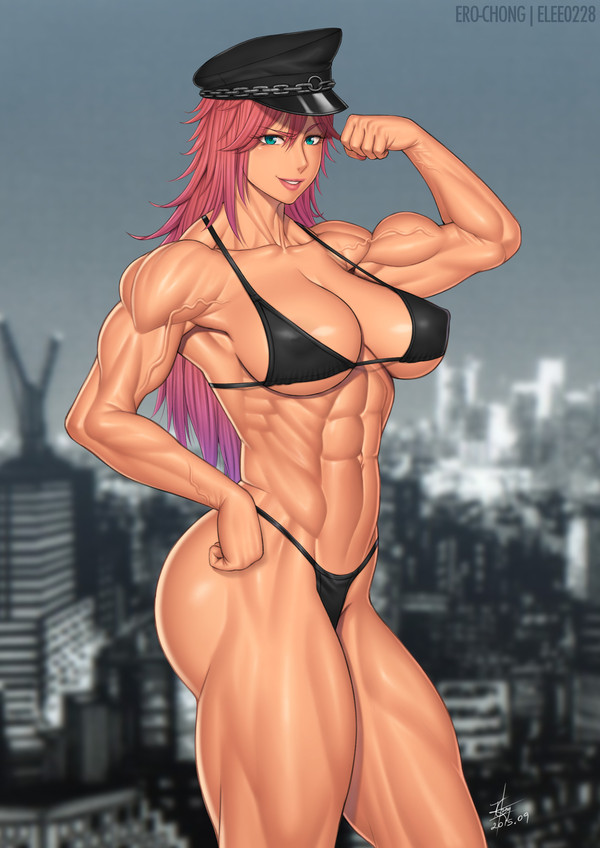 Poison - NSFW, Ero-Chong, Арт, Крепкая девушка, Сну-Сну, Poison, Street Fighter, Anime Art, Нарисованная девушка, Длиннопост