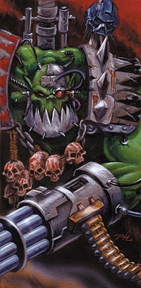 Grog Irontooth - Orcs, Warhammer 40k, Tau, Warboss, Longpost