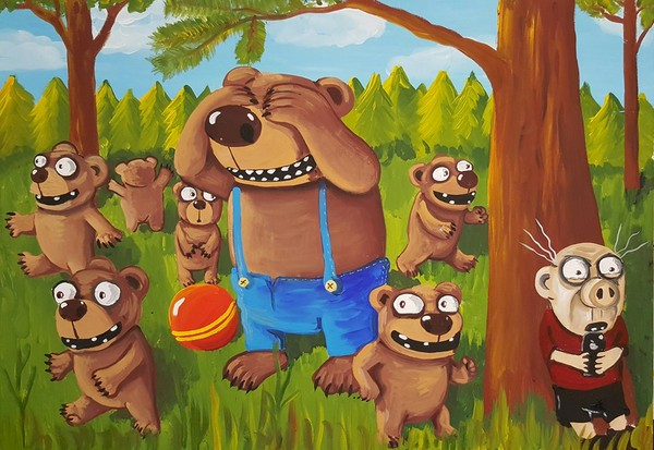 . . . (  &quot;-&quot;) (   )