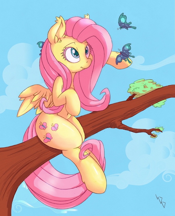   My Little Pony, Ponyart, Fluttershy, 