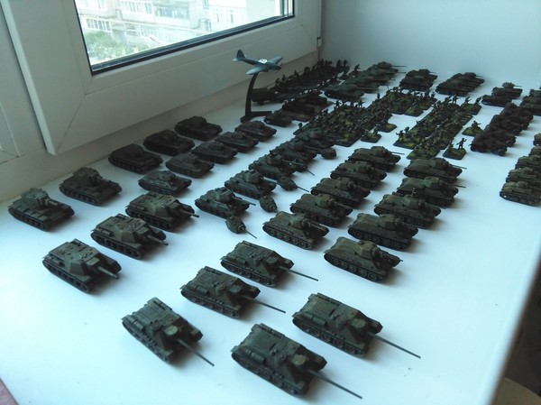 USSR Army for FOW - My, Tanks, The Great Patriotic War, Wargame, Toy soldiers, Longpost