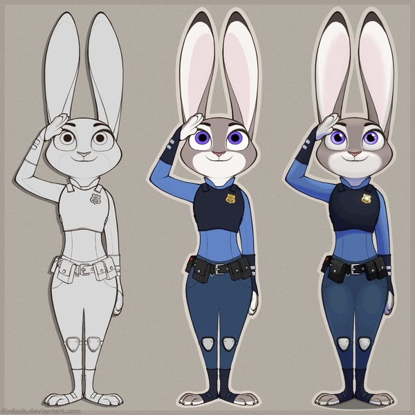  ! Zootopia, , , , Judy Hopps, 