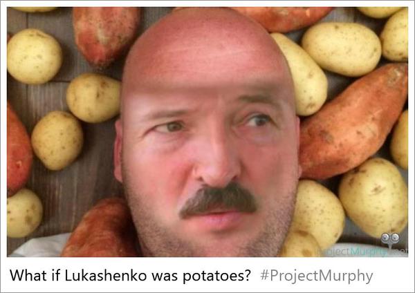 Project Murphy: What if Lukashenka was a potato? Dad, I'm sorry. The first thing that came to mind - My, Project Murphy, Murphy, Daddy, Alexander Lukashenko