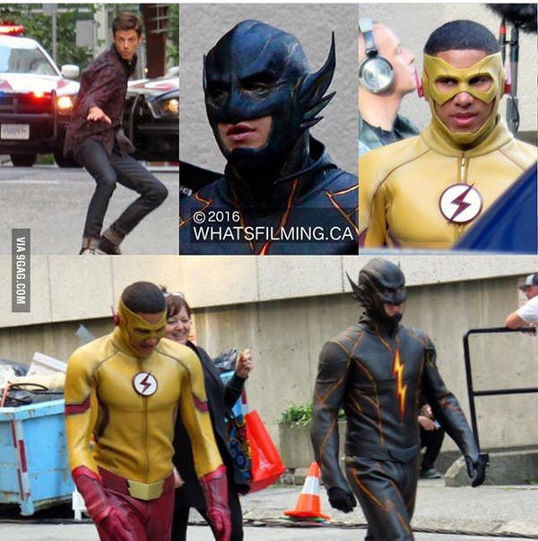 Scenes from the 3rd season of The Flash. - Flash, 9GAG