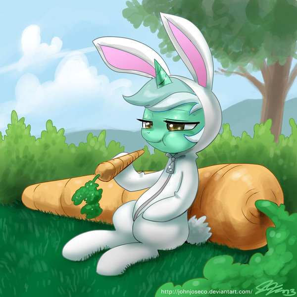 Carrots are the good stuff! My Little Pony, Lyra Heartstrings, 