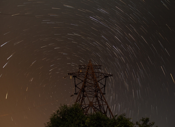 ЛЭП. с. Дивноморское, Краснодарский Край