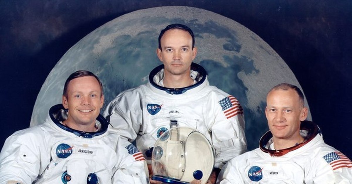 Полет первого американского космонавта. Базз Олдрин на Луне.