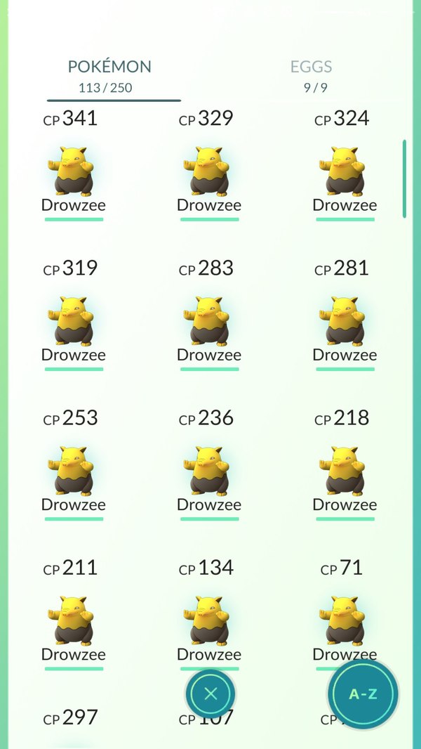 12 Drowzee . Pokemon GO, , , 12  , ,  