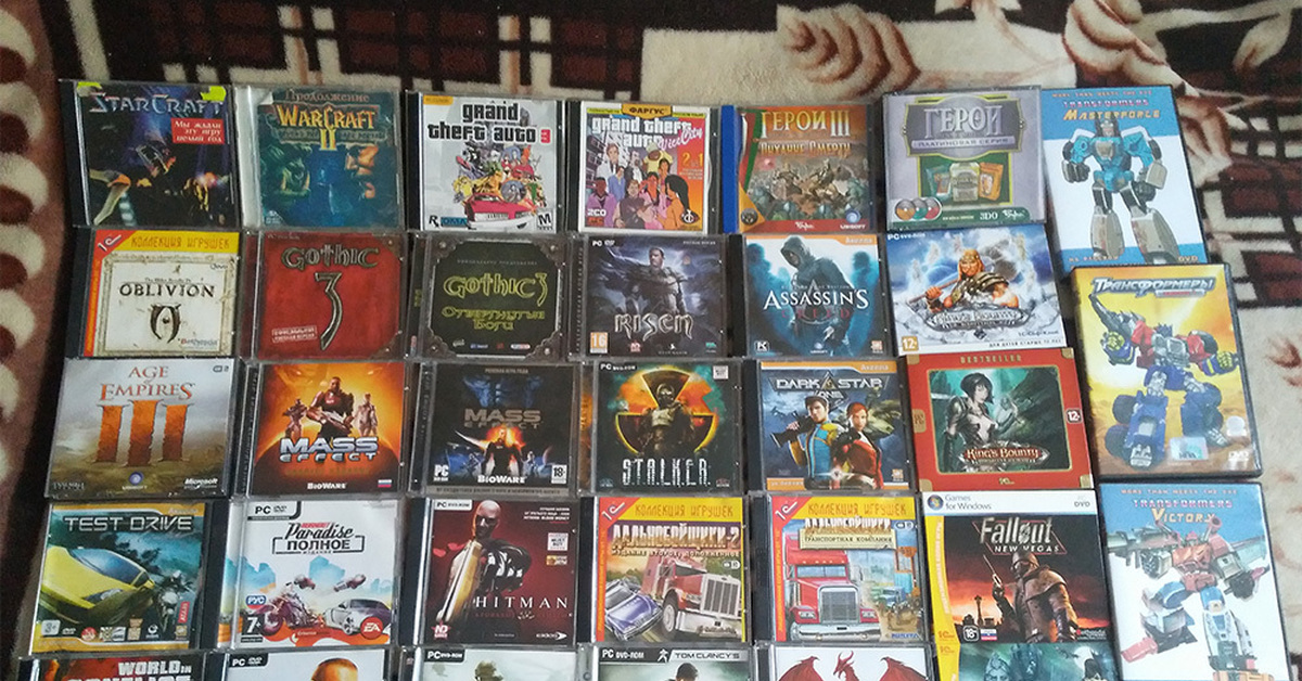 На волне постов про коллекции игр | Пикабу