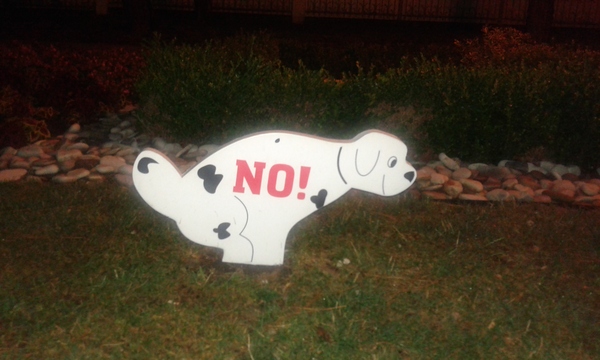 Запрещающий знак