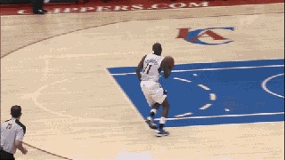 Спортсмен дня—Джамал Кроуфорд NBA, Баскетбол, Дриблинг, Гифка, Видео, Спорт, Длиннопост