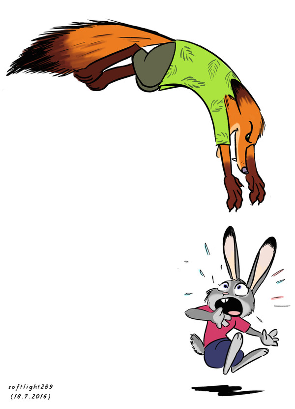 Calvin and Hobbes Crossover , Zootopia,   , Softlight289