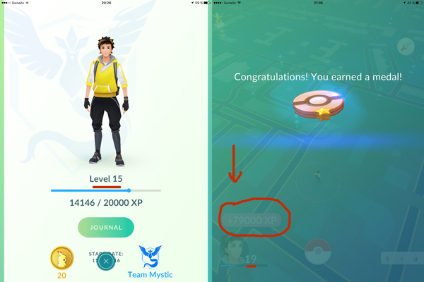   79000+   30   Lucky Egg Pokemon GO, , 