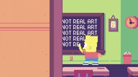 The Simpsons Pixel Art, Simpsons, , , , , 