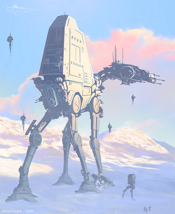  [ mozchops, 4 . ] Mozchops, ,  , Star Wars, At-at, , , , 