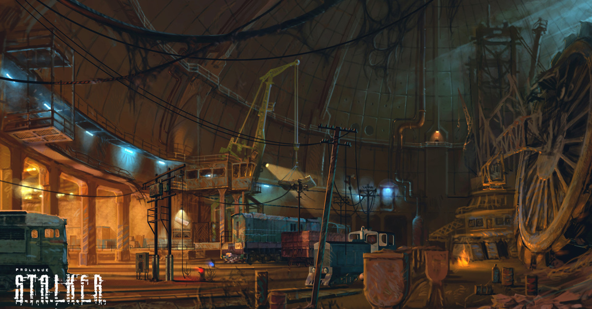 концепт арт environment cyberpunk. локация производства. локация заброшенная фабрика сталкер. Crysis 3 депо. склад арт.