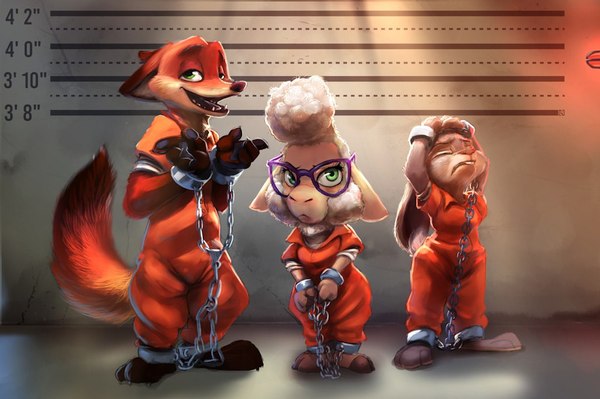      Zootopia, , Nick Wilde, Judy Hopps,  