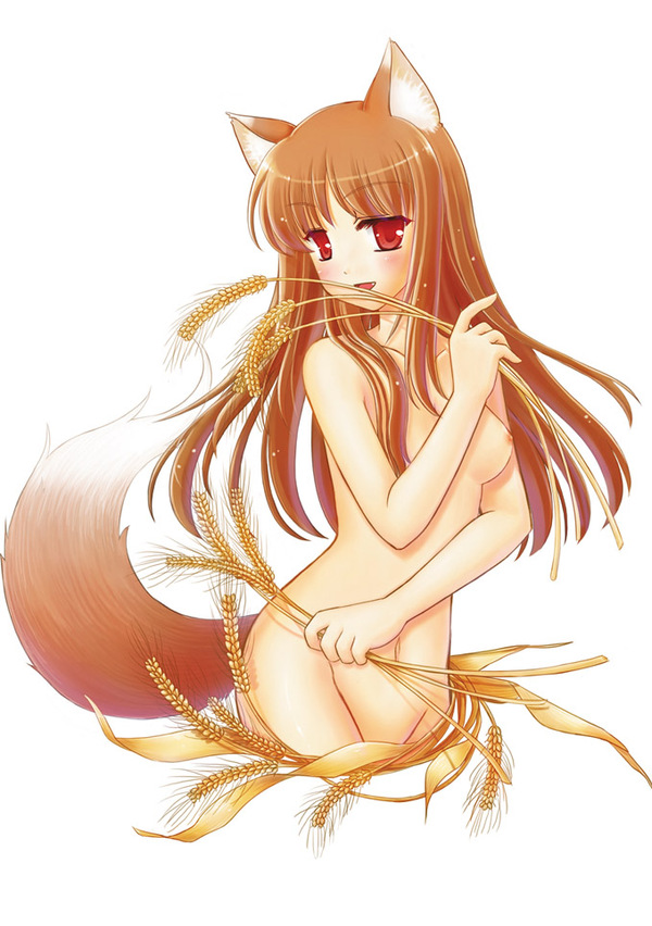 Horo/Holo - NSFW, Anime Art, Аниме, Волчица и пряности, Horo Holo, Holo, Horo