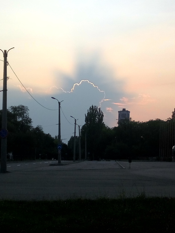 Beauty around us - My, beauty, Photo, Clouds, Not lightning, Donetsk