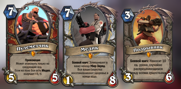 Hearthstone: Heroes of Team Fortress! Team Fortress 2, Hearthstone