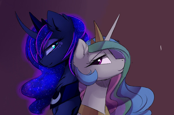 Like night and day My Little Pony, Princess Celestia, Princess Luna