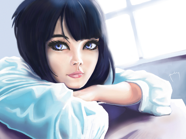 Fiolet (Original Art)