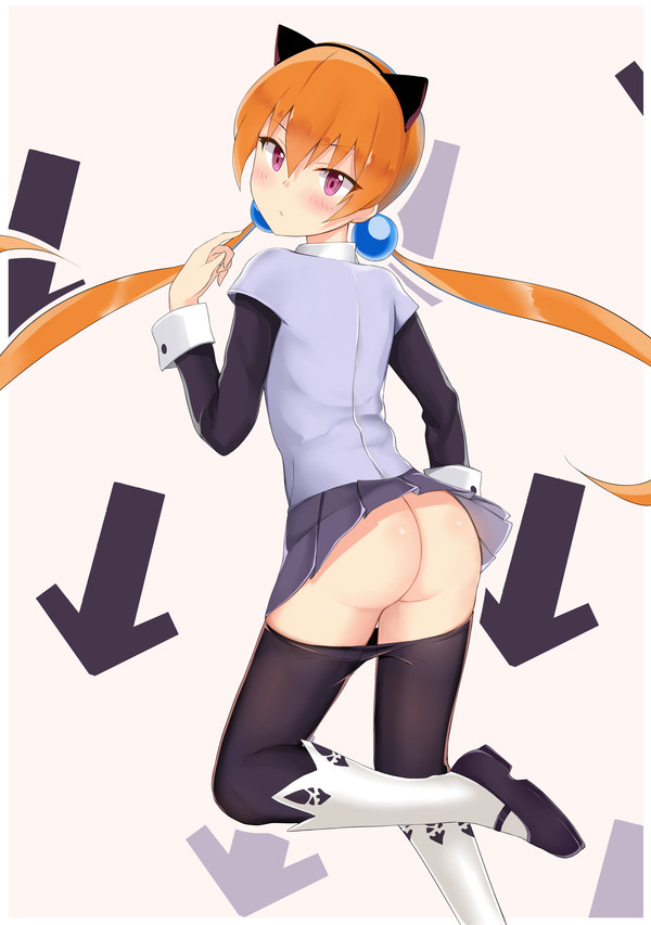 Anime Art - NSFW, Anime art, Anime, Keroro gunsou, Alisa Southerncross, Booty, Tights