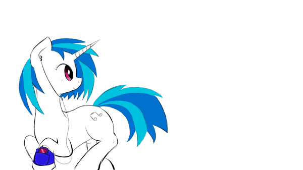    My Little Pony, Original Character, Vinyl Scratch, Ruanshi