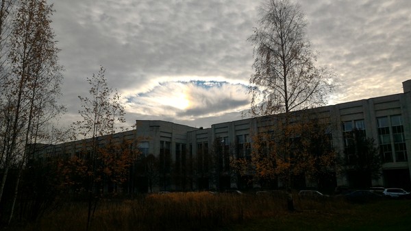 Неопознанное над Питером...