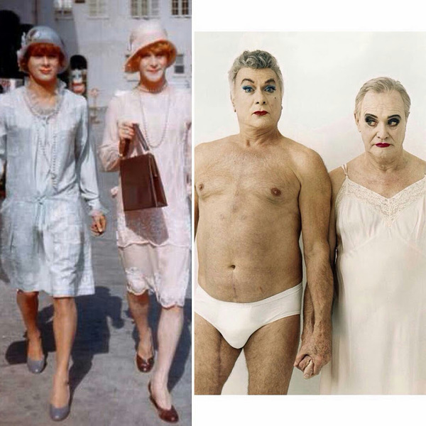 "В джазе только де..душки."