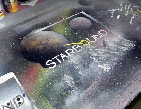   Starbound'a Starbound, , , , Spray Art, Spacepainting