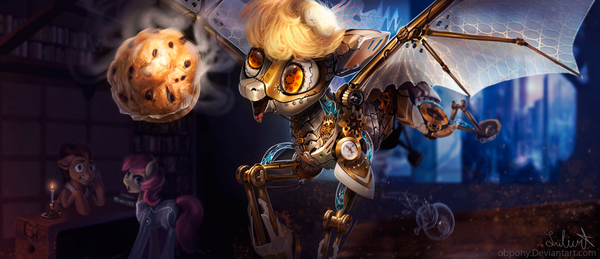 Future machine Derpy - The hunt of the muffin