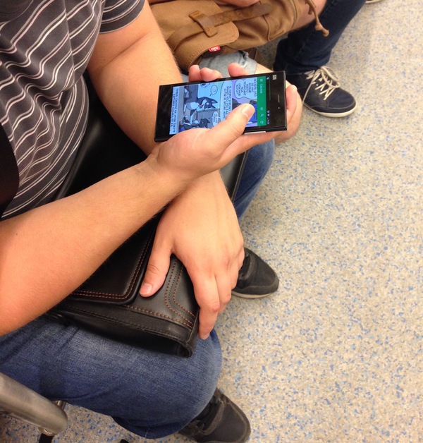 In the evening - Peekaboo, Moscow Metro, Fellow travelers, My