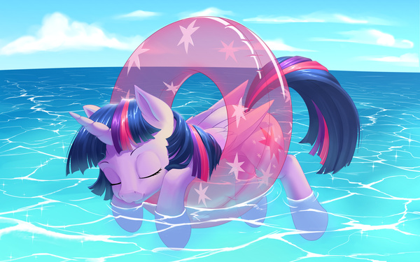 For those who have not yet been to the sea - My little pony, Twilight sparkle, Dstears