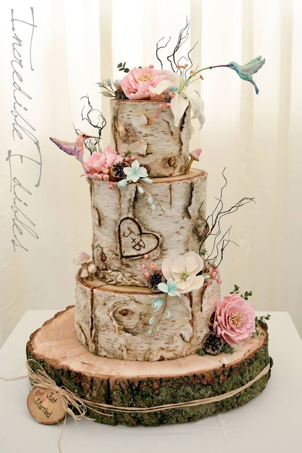 Log Cake. - Cake, Longpost, Photo, beauty, Wedding