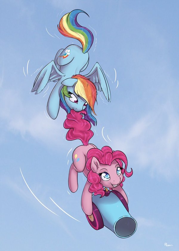 "Tactical airtstrike party ponies"