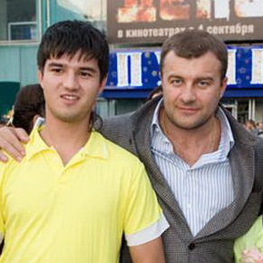 Famous fathers with their sons. Russian version. - , Parents and children, Celebrities, Longpost