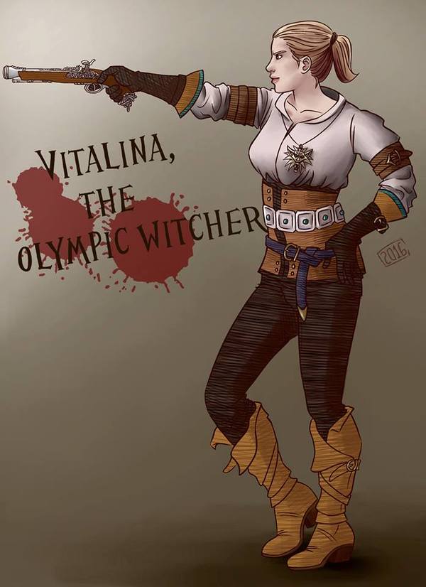 Vitalina, the Olympic Witcher ,  , , --, ,  