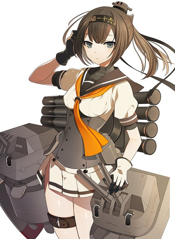 Akizuki - Аниме, Kantai Collection, Anime Art, Akizuki