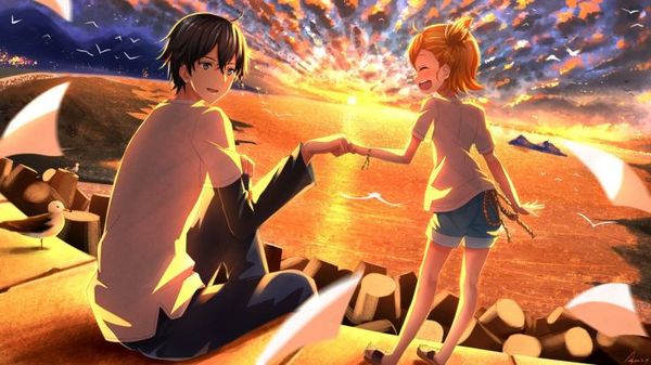 Anime art (всячина) - Anime Art, Аниме, Barakamon, One Piece, Свободный стиль, Длиннопост