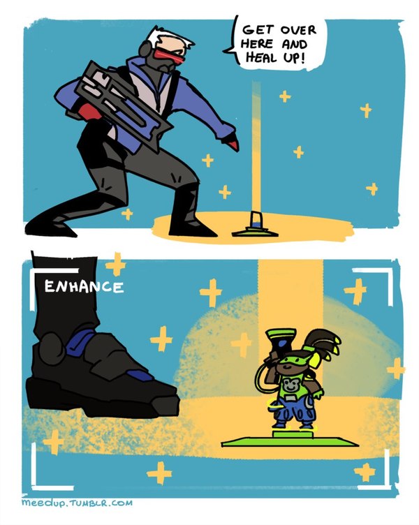 How it actually works - Overwatch, Soldier 76, Lucio